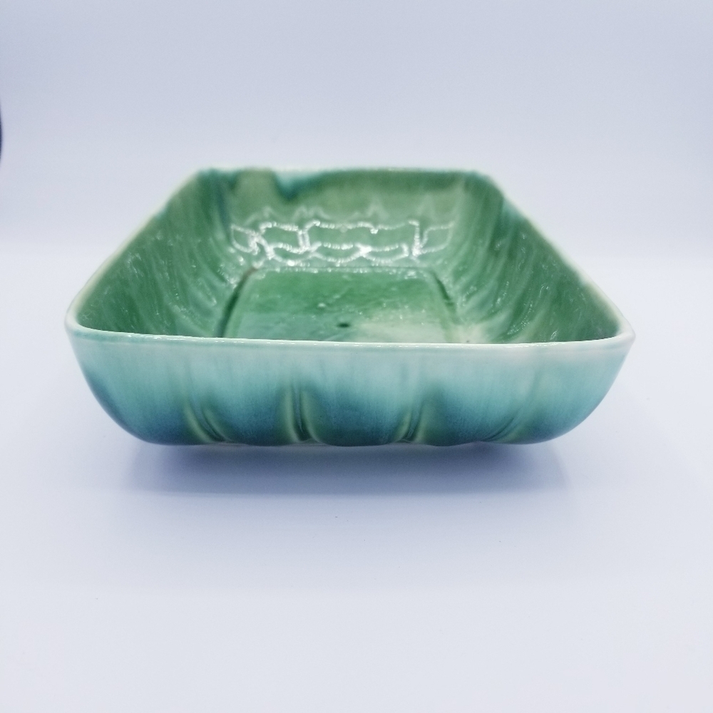 Vintage Marietta Modern M-5 Green Rectangular Planter Tray - Picture 4 of 8